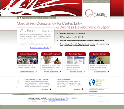 Marketing Standard Ltd Homepage